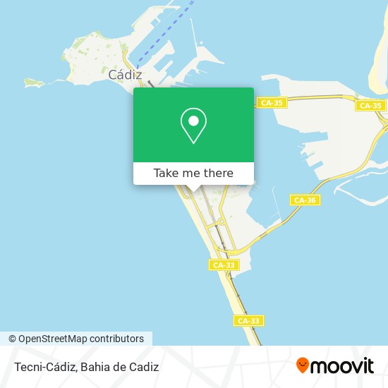mapa Tecni-Cádiz