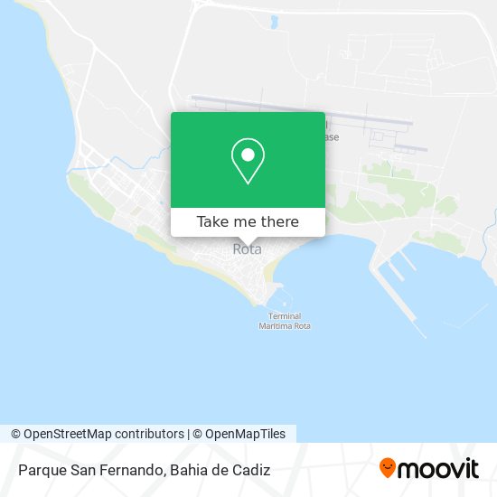 Parque San Fernando map