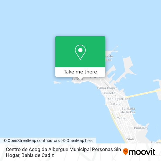 Centro de Acogida Albergue Municipal Personas Sin Hogar map