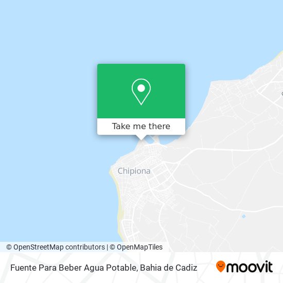 Fuente Para Beber Agua Potable map