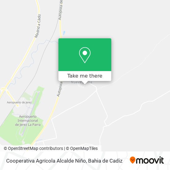 Cooperativa Agrícola Alcalde Niño map