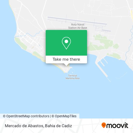 Mercado de Abastos map