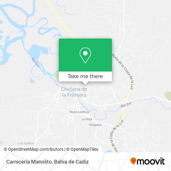 Carnicería Manolito map