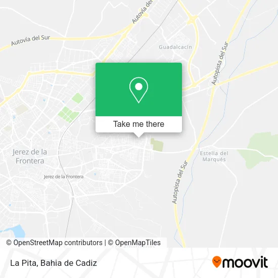 La Pita map