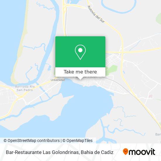 Bar-Restaurante Las Golondrinas map
