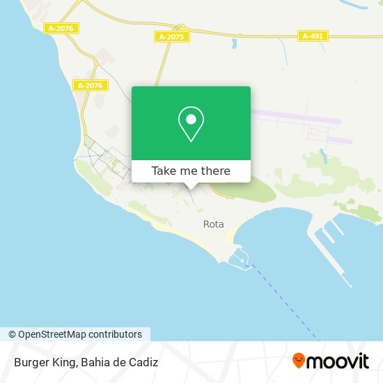 Burger King map