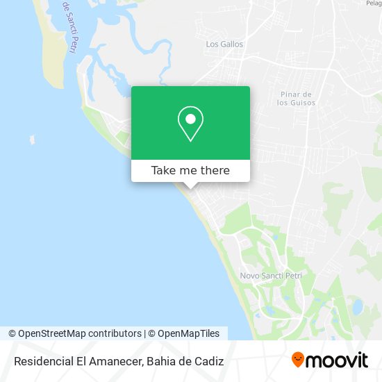 Residencial El Amanecer map