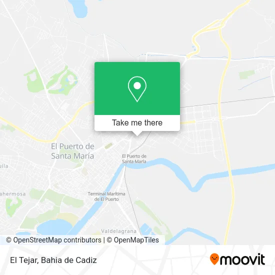 El Tejar map