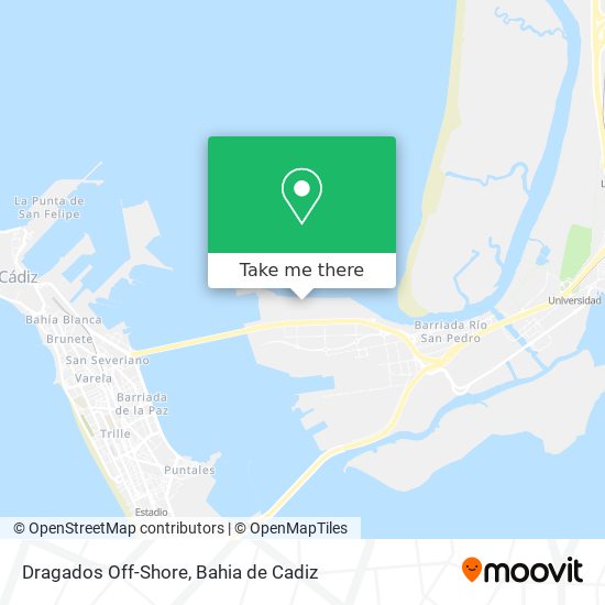 Dragados Off-Shore map