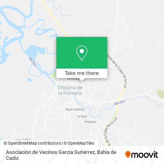 Asociación de Vecinos García Gutiérrez map