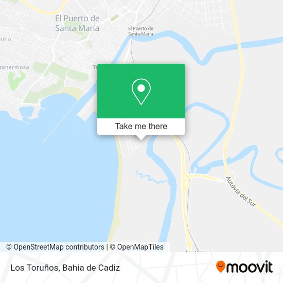 Los Toruños map