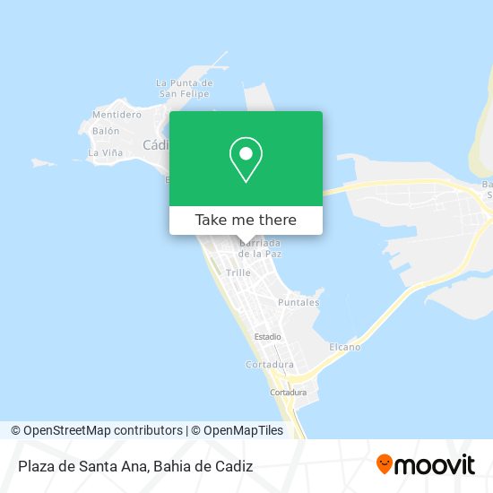 Plaza de Santa Ana map