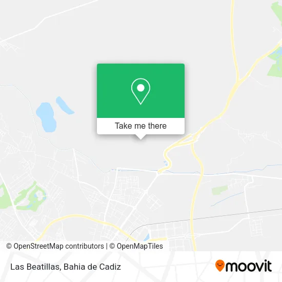 Las Beatillas map