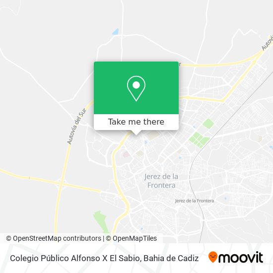 Colegio Público Alfonso X El Sabio map