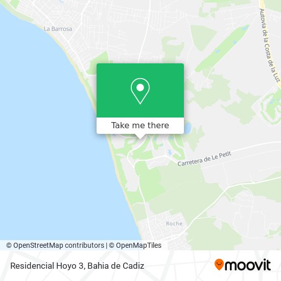 Residencial Hoyo 3 map