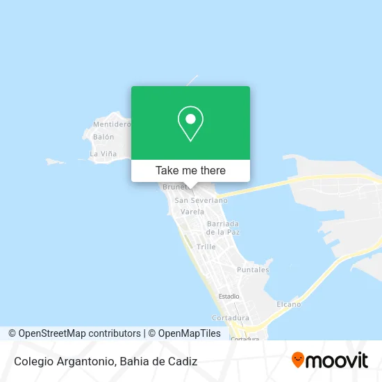 Colegio Argantonio map