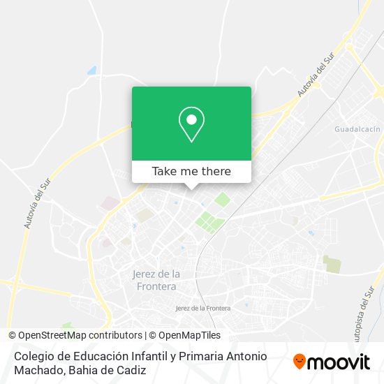 Colegio de Educación Infantil y Primaria Antonio Machado map