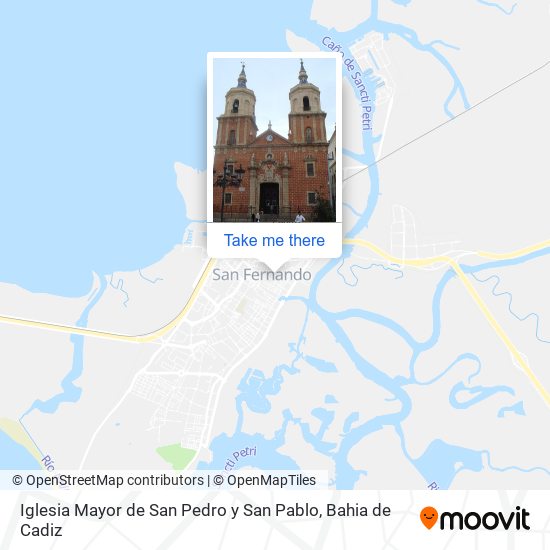 Iglesia Mayor de San Pedro y San Pablo map