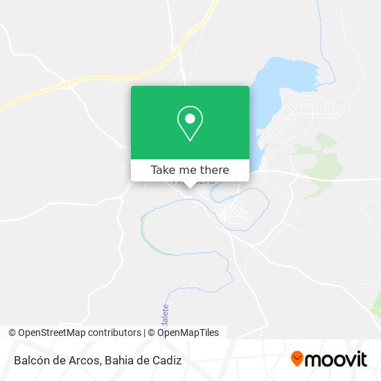 Balcón de Arcos map