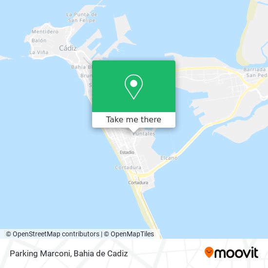 Parking Marconi map