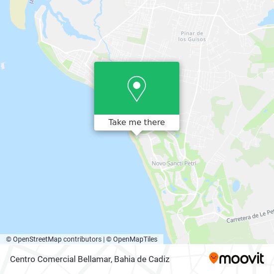 Centro Comercial Bellamar map