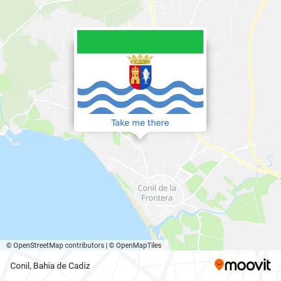 Conil map