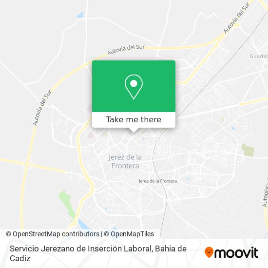 Servicio Jerezano de Inserción Laboral map