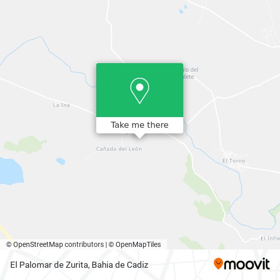 mapa El Palomar de Zurita