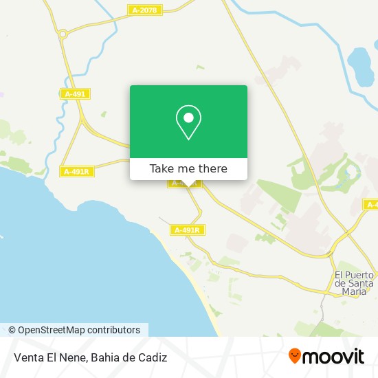 Venta El Nene map