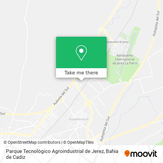 Parque Tecnológico Agroindustrial de Jerez map