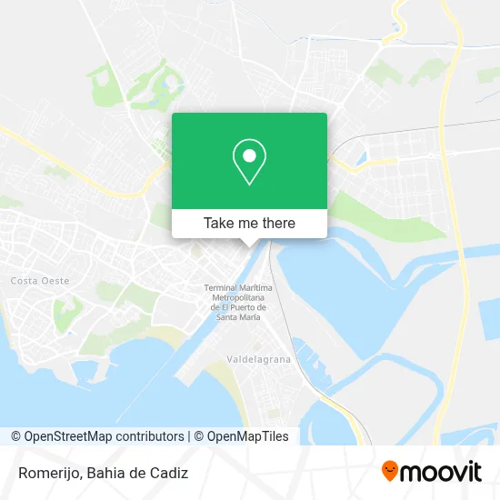 Romerijo map