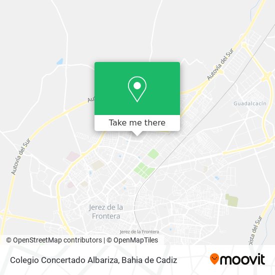 Colegio Concertado Albariza map