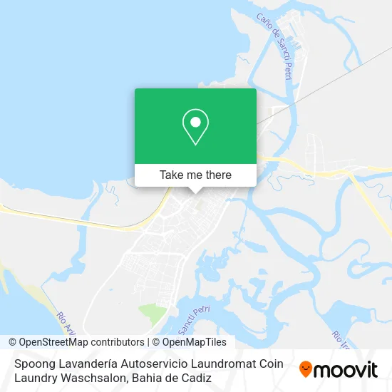 Spoong Lavandería Autoservicio Laundromat Coin Laundry Waschsalon map