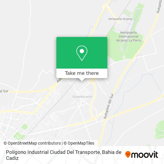 Polígono Industrial Ciudad Del Transporte map