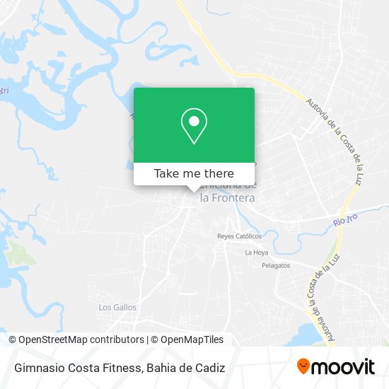 Gimnasio Costa Fitness map