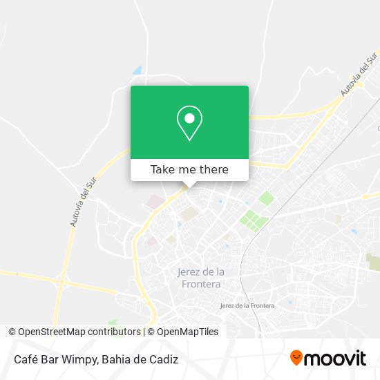 Café Bar Wimpy map