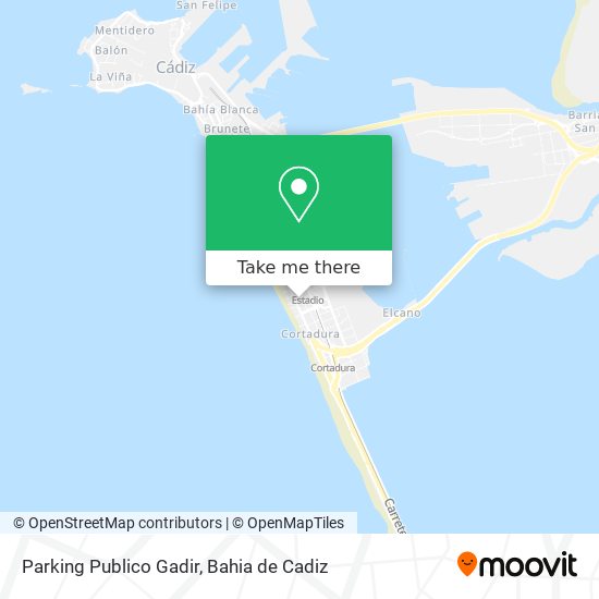 Parking Publico Gadir map