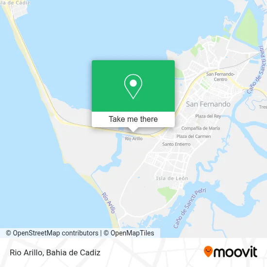 Rio Arillo map
