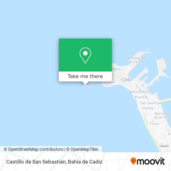 Castillo de San Sebastián map
