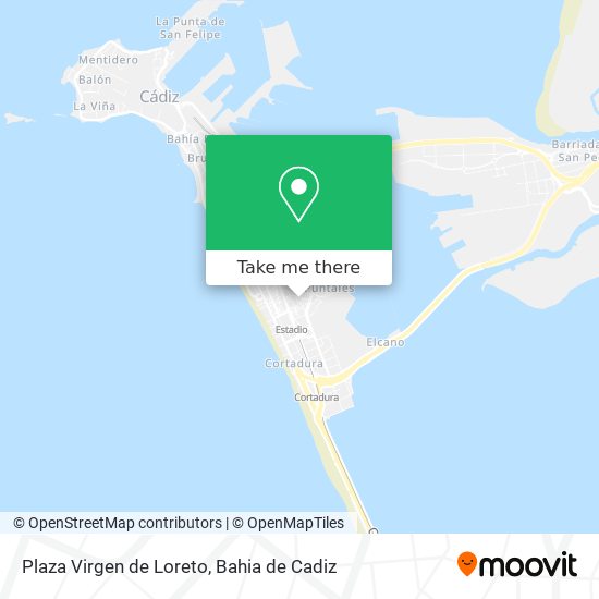 Plaza Virgen de Loreto map