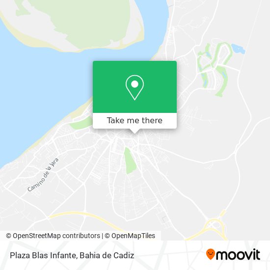 mapa Plaza Blas Infante
