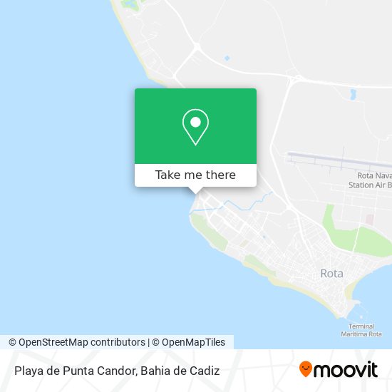 Playa de Punta Candor map