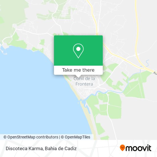 Discoteca Karma map