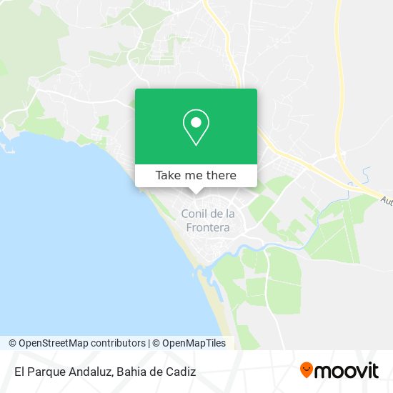 El Parque Andaluz map