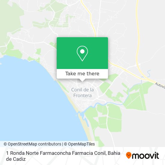 1 Ronda Norte Farmaconcha Farmacia Conil map