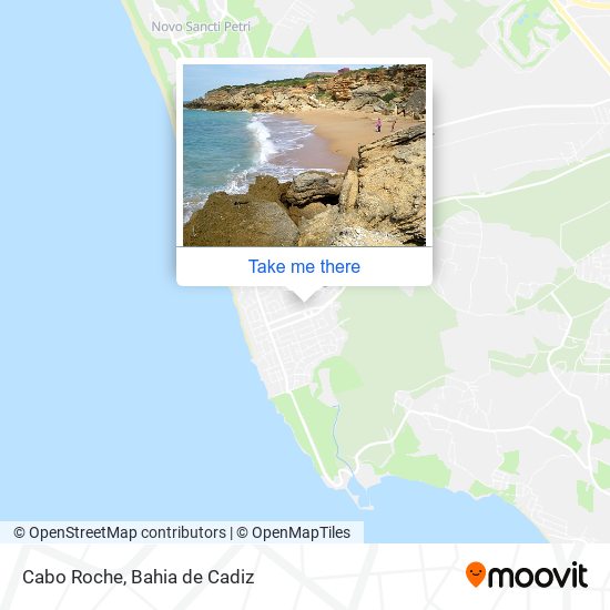 Cabo Roche map