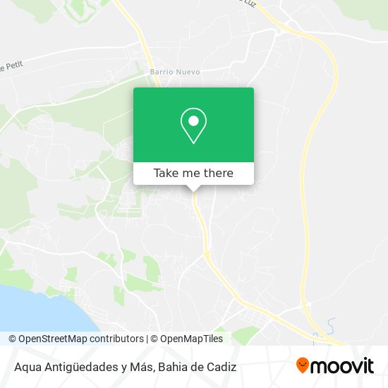Aqua Antigüedades y Más map