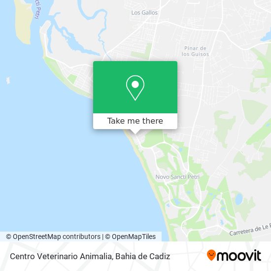Centro Veterinario Animalia map