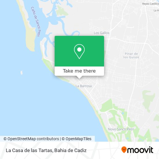 La Casa de las Tartas map