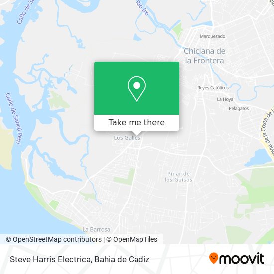 Steve Harris Electrica map